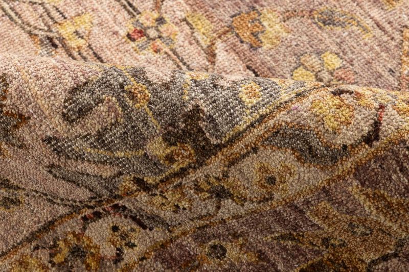 Индийский ковер из шерсти и хлопка Carpet «SOMEPLACE IN TIME» EA3011-SCORAL-SPINK 246 x 305 см фото 5