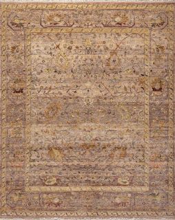 Индийский ковер из шерсти и хлопка Carpet «SOMEPLACE IN TIME» EA3011-SCORAL-SPINK 246 x 305 см