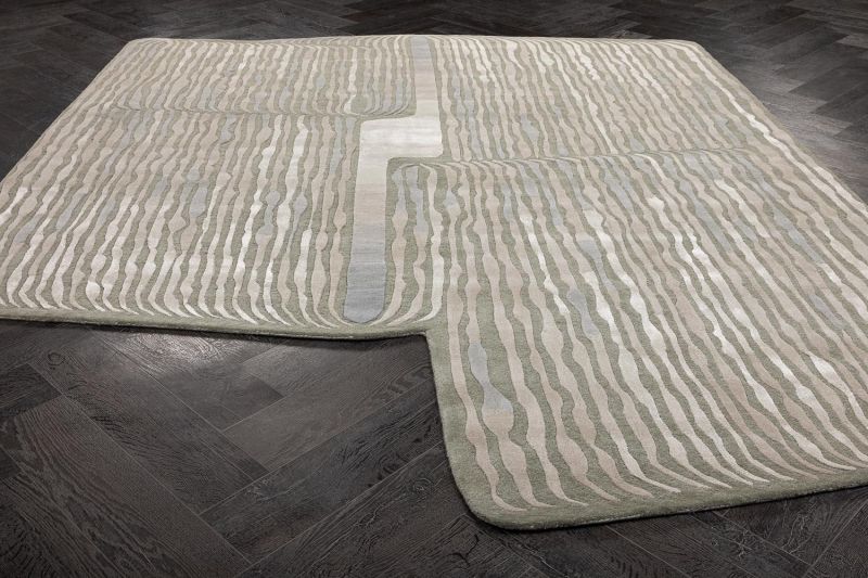 Индийский ковер из шерсти и арт-шёлка Carpet «LUCIO» TOP259-BBELL-BBELL 251 x 351 см