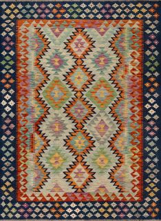 Пакистанский ковер из шерсти Carpet «KILIM» 23-15708 150 x 201 см