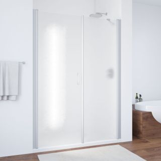 Душевая дверь Vegas Glass EP-F-2 150 07 02 L, профиль хром, стекло шиншилла