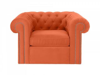 Кресло Chesterfield ОГОГО Обстановочка оранжевый BD-1749645
