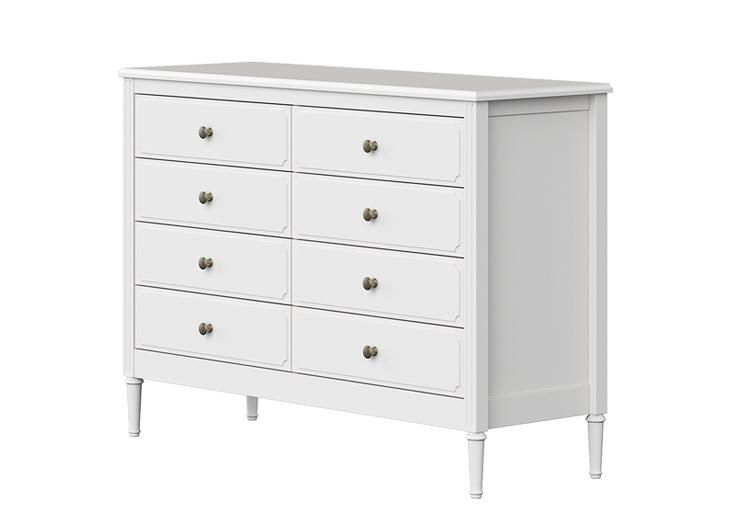 Комод Ellipsefurniture Elit 8 ящиков (белый) ET010201010102 фото 2