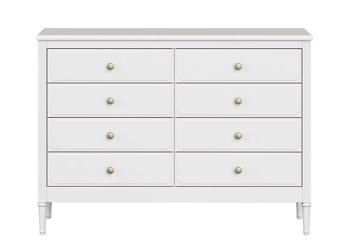 Комод Ellipsefurniture Elit 8 ящиков (белый) ET010201010102 фото 1