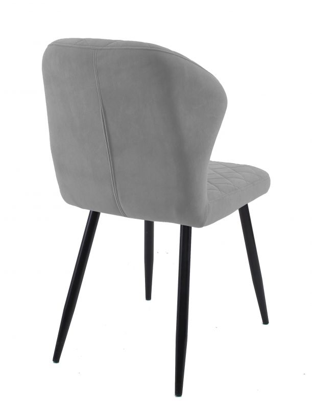 Стул DikLine 239М B22 GREY, ножки черные Фабрика Мебели ДИК BD-2231285 фото 3