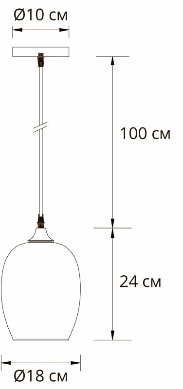 Светильник подвесной Arte Lamp PROPUS A4344SP-1PB фото 2