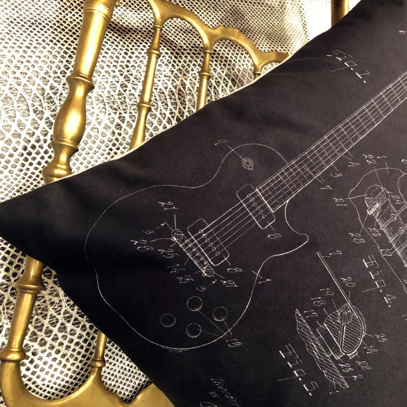Арт-подушка ByObject Патент на электрогитару Gibson BD-234648 фото 2