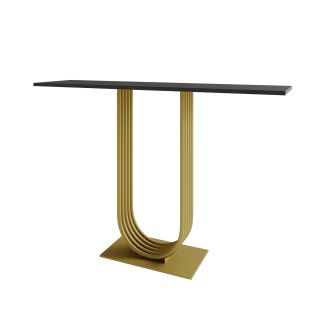 Стол консольный с металлическим подстольем GENGLASS ARFEO BD-3044142
