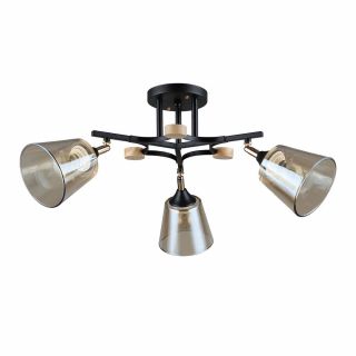 Потолочная люстра Arte Lamp Glassy E27 60W A5078PL-3BK