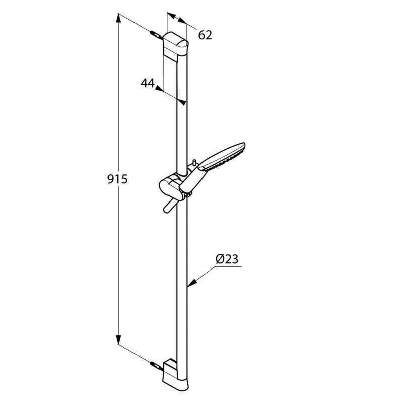 Душевой гарнитур KLUDI KLUDI FRESHLINE 6784005-00