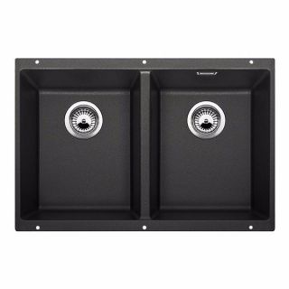 Кухонная мойка Blanco SUBLINE 350/350-U 523574 антрацит
