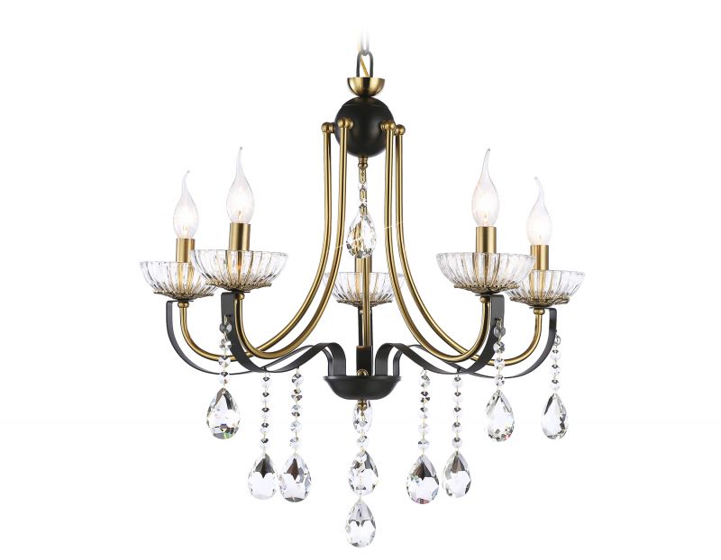 Подвесная люстра с хрусталем Ambrella TRADITIONAL 40W E14 TR4952 фото 1