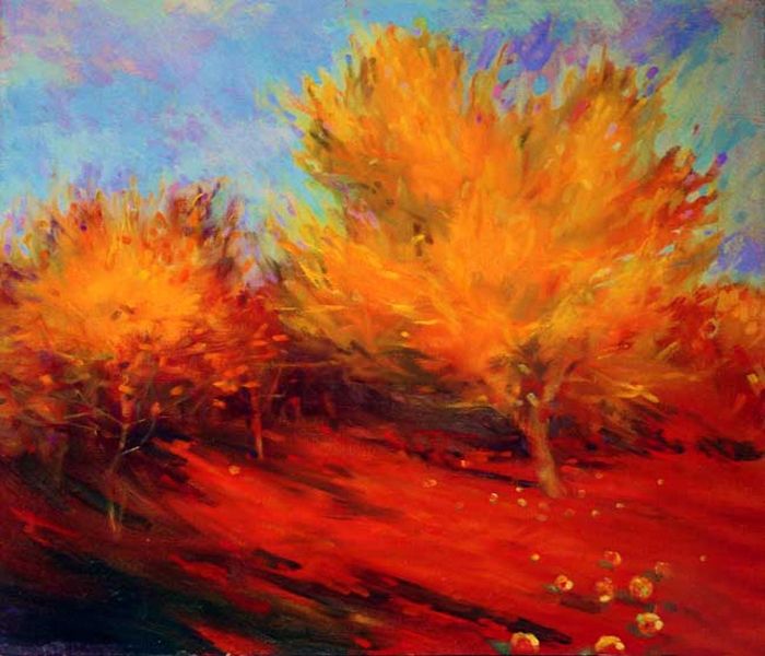 Картина "Осень. Старый яблоневый сад" Игорь Миргород