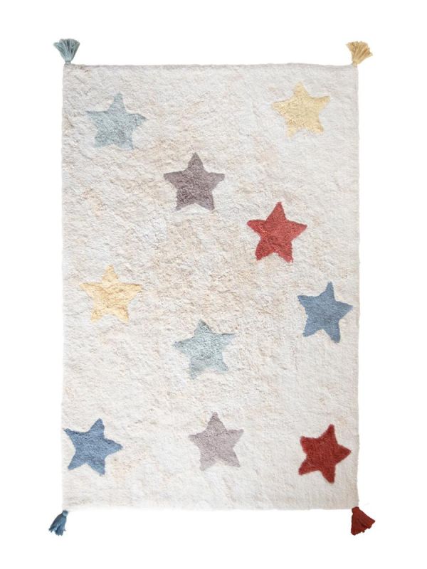Хлопковый ковер Lillaland VINTAGE STARS 120*180 фото 1