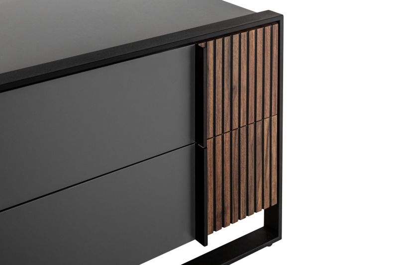 Тв-тумба Haiden R-Home Grafit серая BD-3125709 фото 10