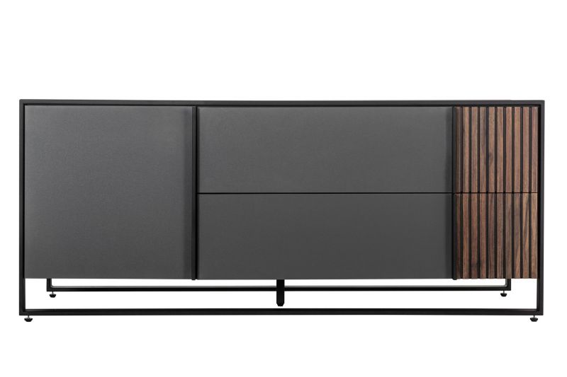 Тв-тумба Haiden R-Home Grafit серая BD-3125709 фото 2