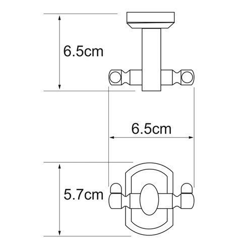 Крючок WasserKRAFT Oder K-3023D фото 3