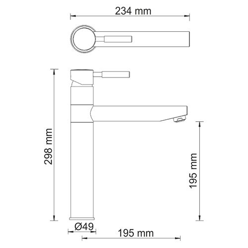 Смеситель WasserKRAFT Wern 4207 фото 3