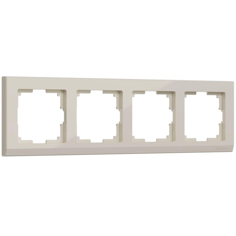 Рамка на 4 поста Werkel (слоновая кость) W0041803 фото 1