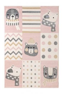 Ковер  NORRKIDS BEARS PINK NORR Mobler BD-2394974