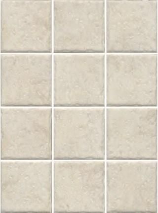 Kerama Marazzi 1325 Брюссель из 12 частей 9,8х9,8 бежевый светлый матовый 9,8x9,8x7