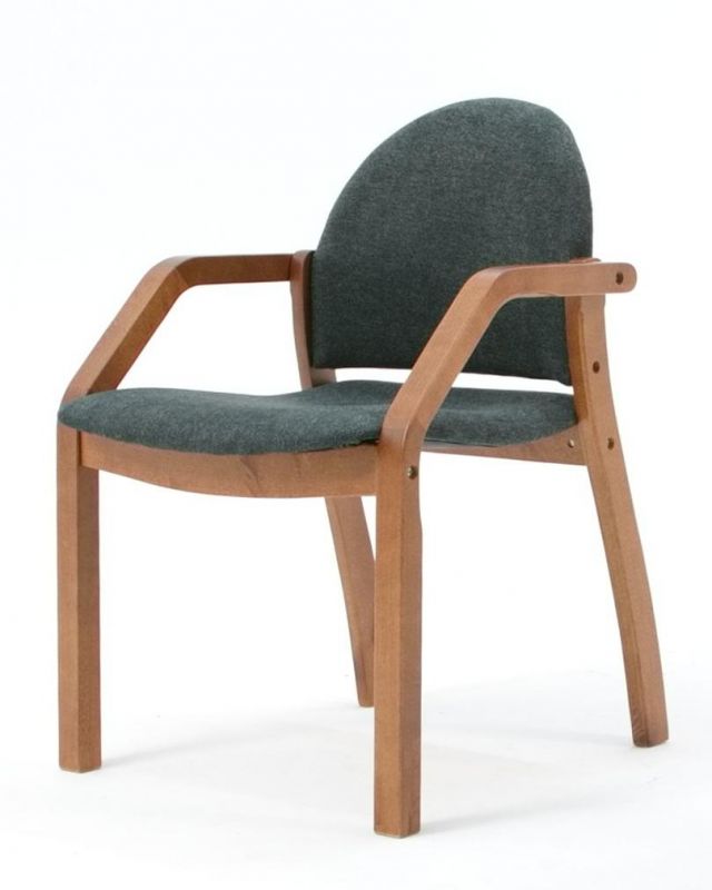 Стул-кресло Джуно 2.0 орех/зелёный Z112821W07