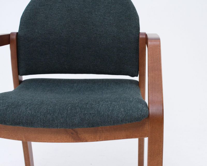 Стул-кресло Джуно 2.0 орех/зелёный Z112821W07
