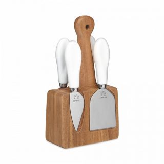 Набор из 4-х ножей для сыра на подставке Kitchen Craft Arteza BD-3143667