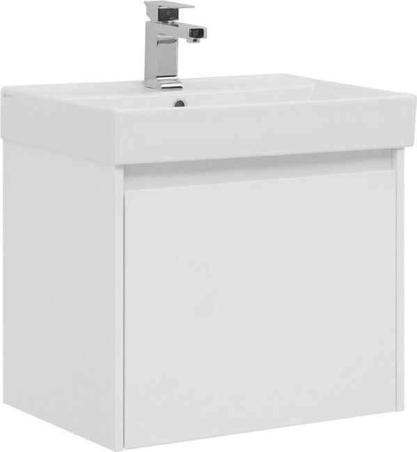 Тумба с раковиной Aquanet Nova Lite 60 00245029 белая фото 1
