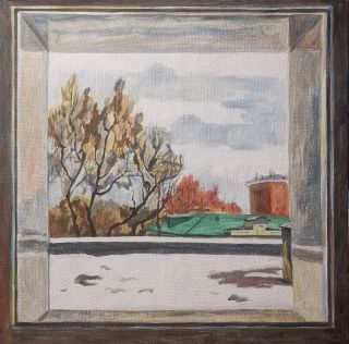 Картина "Квадратное окно" Александра Егорова