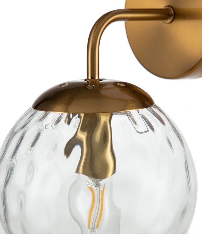 Настенный светильник Indigo 11008/1W Brass фото 4
