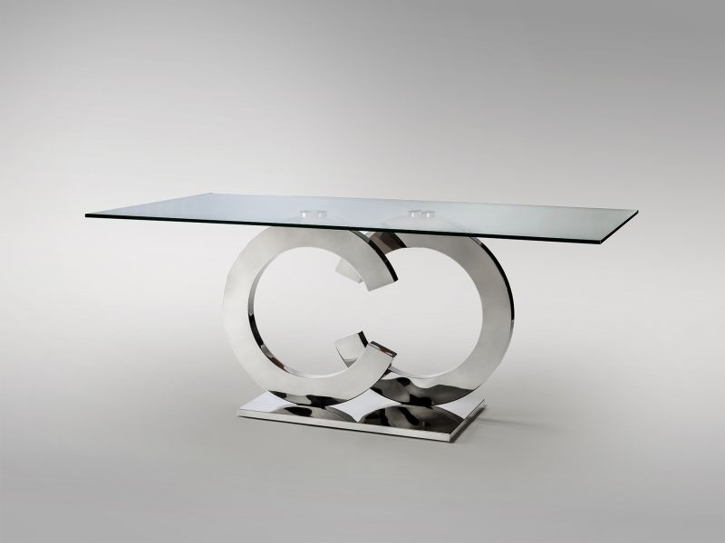 Обеденный стол Casandra стальной 180 см Schuller BD-2608780