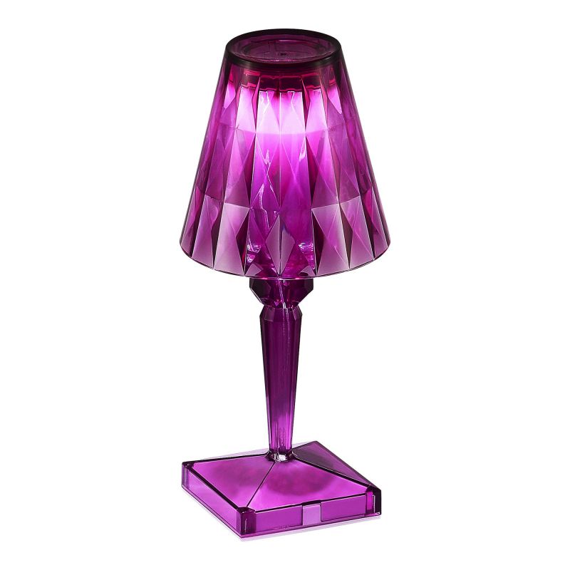 Прикроватная лампа ST-Luce SPARKLE Фиолетовый/Фиолетовый LED 1*3W 3000K/4000K/6000K SL1010.704.01
