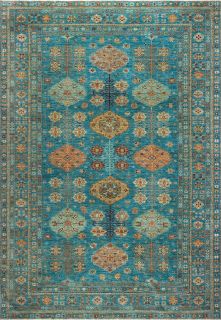 Пакистанский ковер из шерсти Carpet «KAZAK ROYAL» 231046-GREY-GREY 313 x 421 см