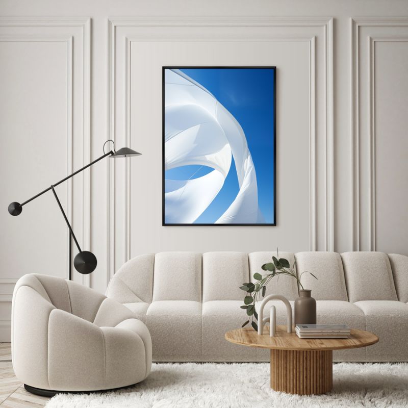 Репродукция картины ArtNoMore на холсте The sail flying under the sky, No 2, 2024г. фото 3
