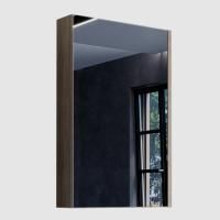 Зеркальный шкаф Comforty Порто 00-00009323CF дуб темно-коричневый