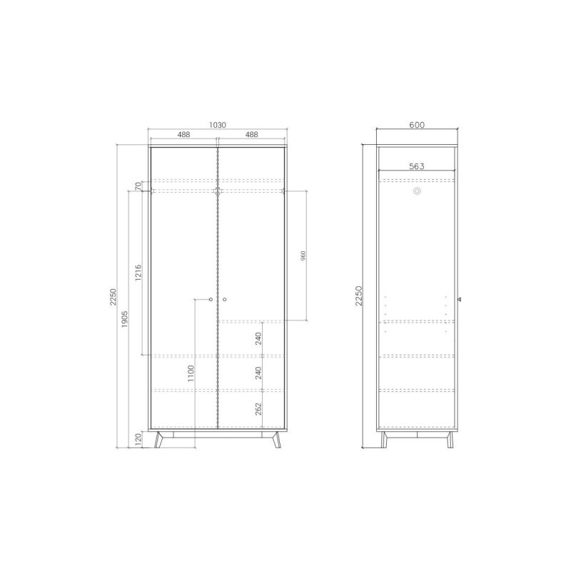 Шкаф The IDEA Frame BD-1964733