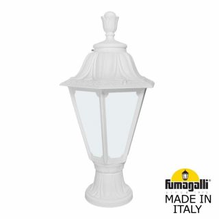 Светильник-столбик газонный FUMAGALLI RUT белый, бежевый E26.110.000.WYF1R
