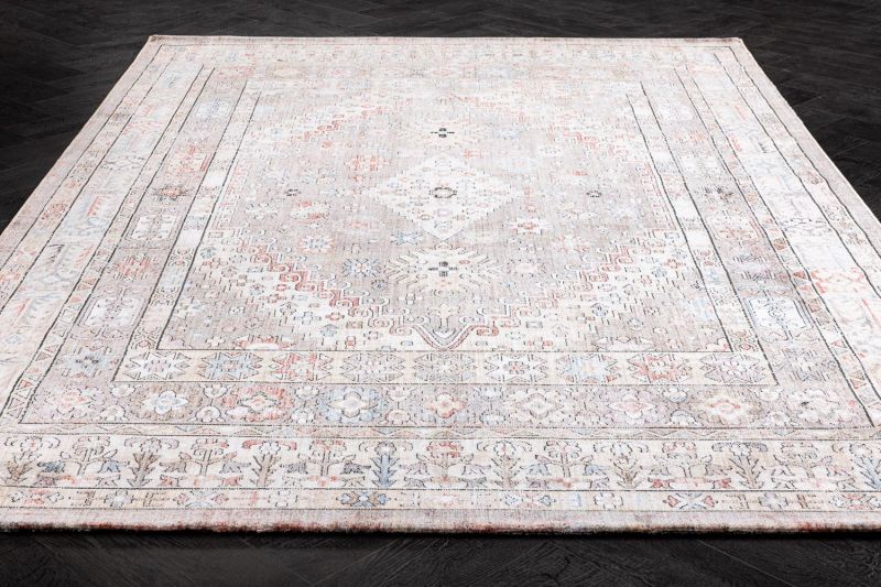 Турецкий ковер из полиэстера Carpet «SWEET VANILA» E279A5-GRY-GRY 200 x 290 см фото 2