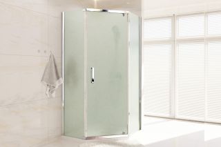 Душевой уголок Royal Bath TR RB9080TR-C-CH 90 стекло матовое/профиль хром