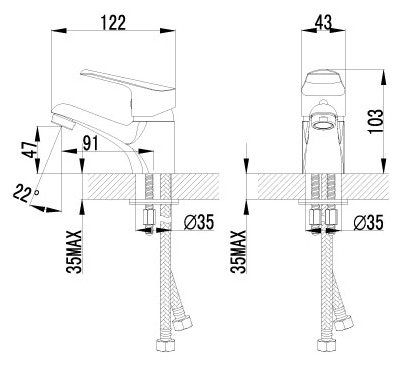 Смеситель Lemark Partner LM6556C