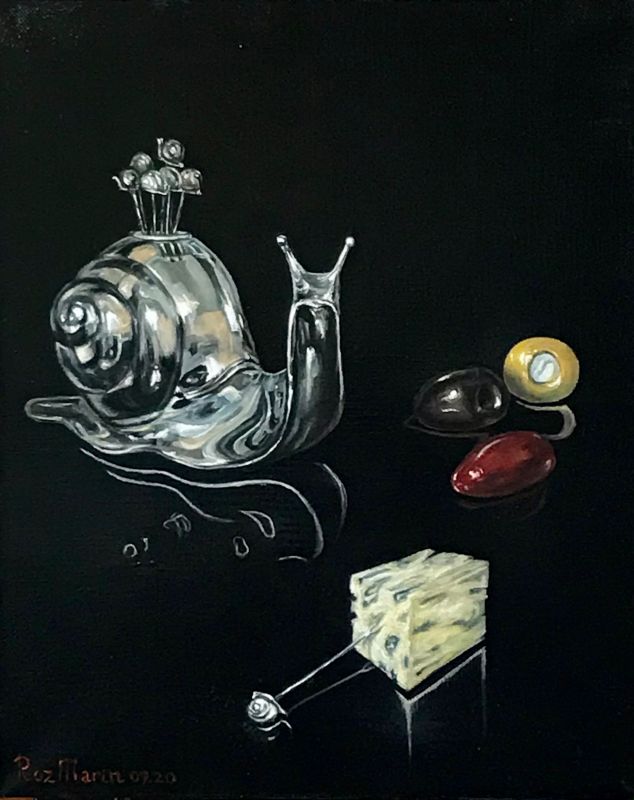 Картина "CHROME SNAIL" Марина Дерягина фото 4