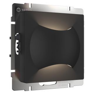 Встраиваемая LED подсветка МУН (черный матовый) Werkel W1154508