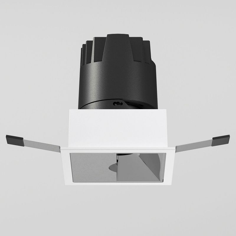 Потолочный светодиодный светильник Elektrostandard Inline 10W 4000K белый/хром 25091/LED