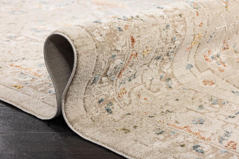 Турецкий ковер из полиэстера Carpet «WOOL EFFECT» JR16A-CRE 300 x 400 см фото 7