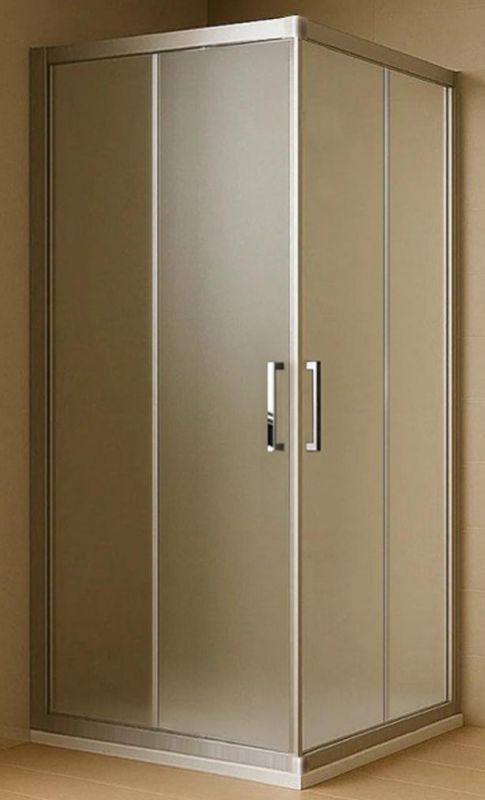 Душевой уголок Royal Bath HPD RBHPD-C-ST 115, профиль хром матовый, стекло матовое фото 1