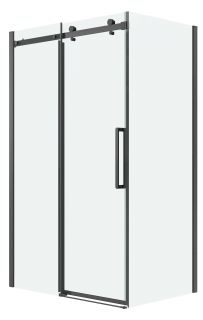 Душевой уголок Grossman Classic 120.K33.04.1680.42.00, 160х80 см, профиль графит сатин, стекло прозрачное