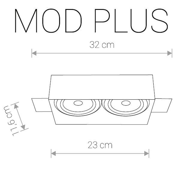 Встраиваемый светильник MOD PLUS 9407 фото 2