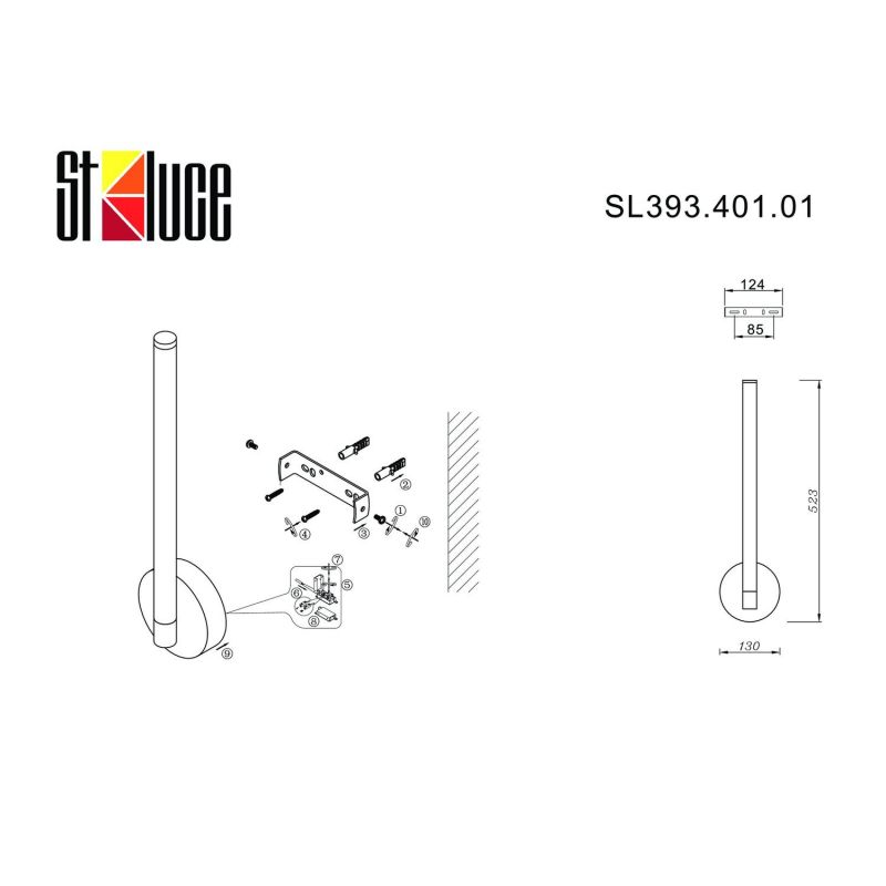 Бра ST Luce BISARIA SL393.401.01