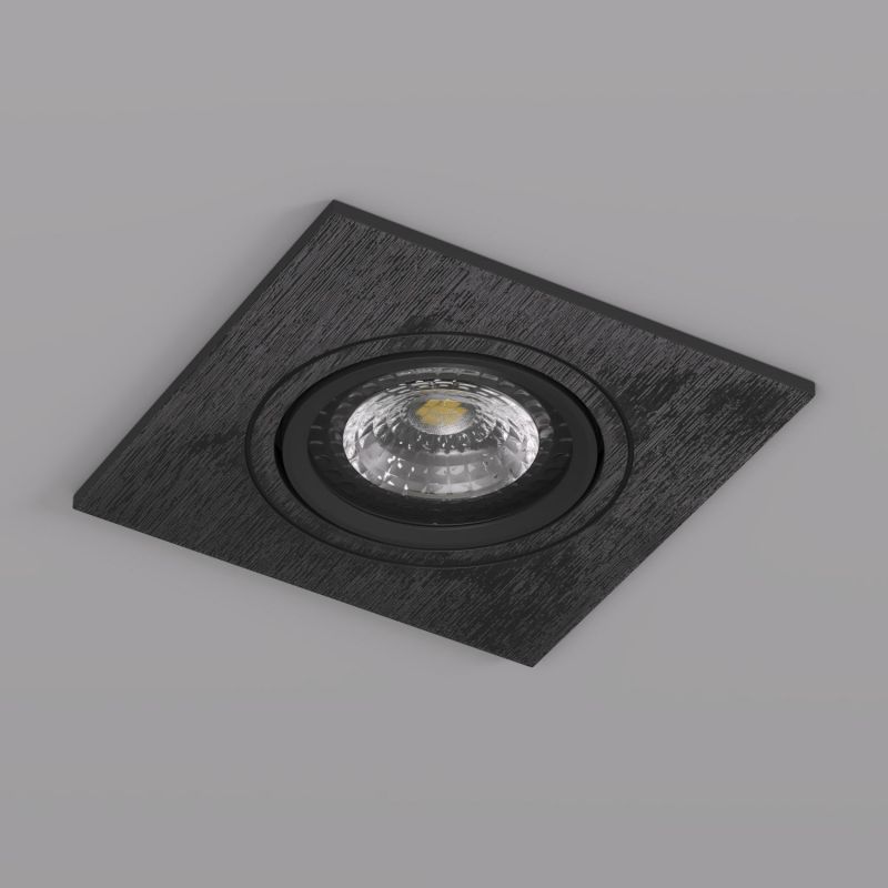 Встраиваемый светильник Denkirs DK3020BВ IP 20, 10 Вт, GU5.3, LED, черный, пластик DK3021-BK фото 3